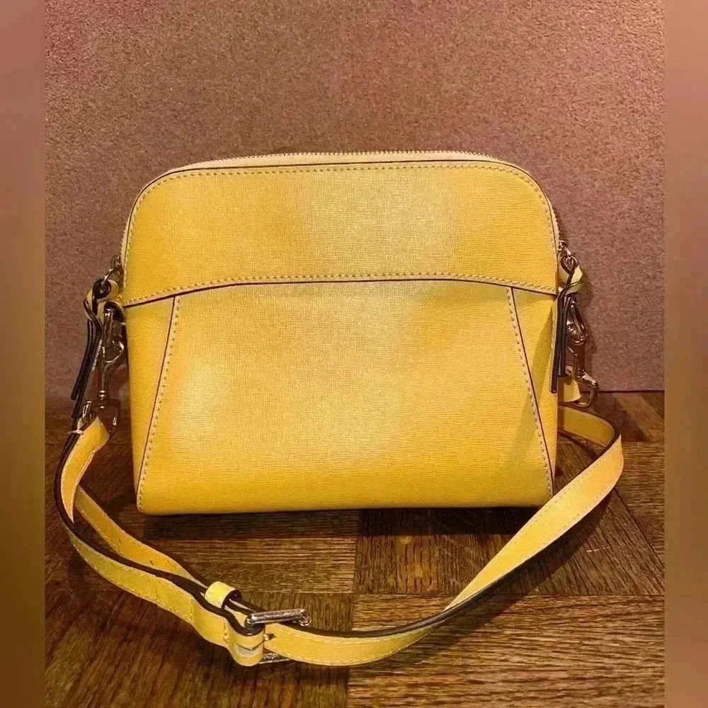 Yellow Dooney & Bourke Crossbody! - Picture 3 of 10